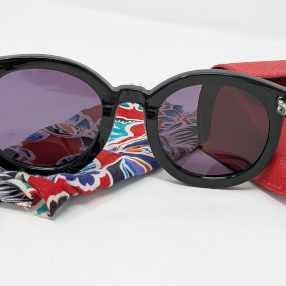 Karen Walker Sunglasses, Black main image 4